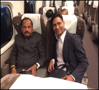 Travelling with an Indian delegation